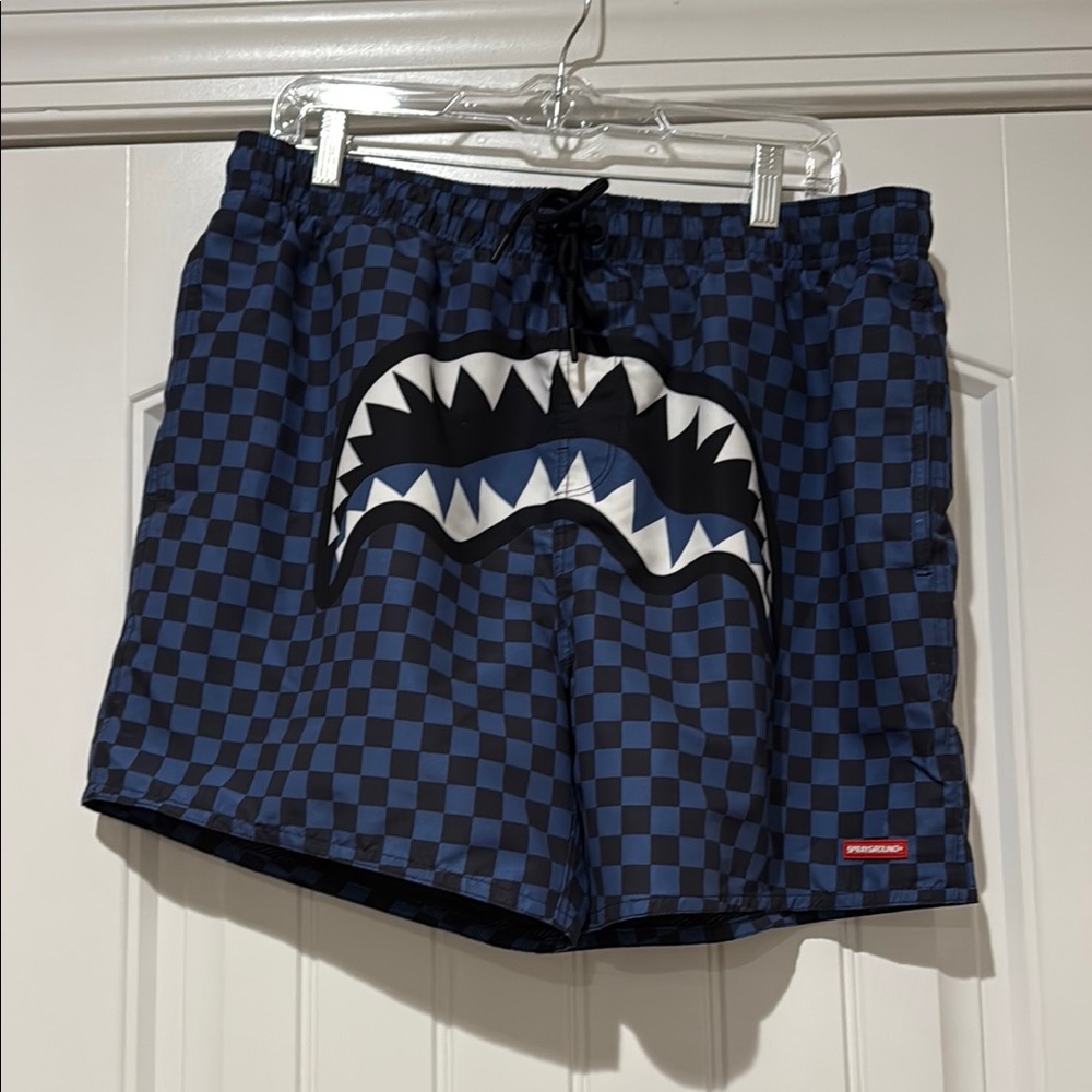 Sprayground  MIDNIGHT MAGIC SHARKS IN PARIS SWIM SHORTS Size XL